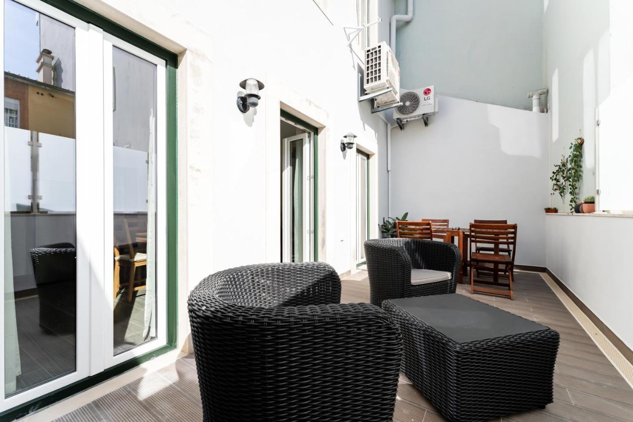 Appartamento Patio Da Baixa Setúbal Esterno foto